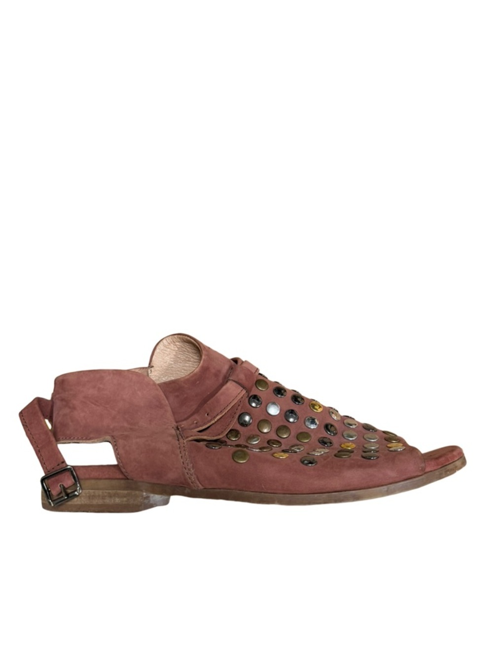 Free People Gemma Studded Perforated Suede Sandals
Size 39 / Size 8 - 8.5 US - Picture 7 of 16